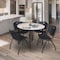 Regency Kahlo Round Table & Chair Sets, 48 W, 48 L, 29 H, Wood, Metal, Plastic Top, Maple TPL48RNDPLBK47BK - alternate 1